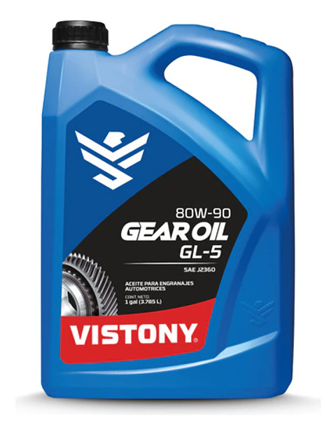 Aceite De Transmisión 80w-90 Gl5 Vistony 1 Galon