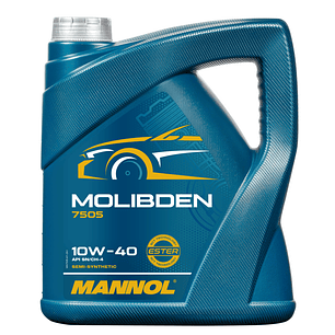 🛢️ Mannol Molibden 10W-40 – 4 Litros (Semi-Sintético con MoS₂ + Ester)