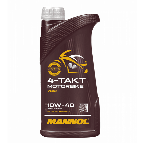 🏍️ Mannol 4-Takt Motorbike 10W-40 – 1 Litro (Ester Technology) 1