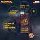 🏍️ Mannol 4-Takt HD Motorbike 20W-50 – 1 Litro (Ester Technology) - Miniatura 3