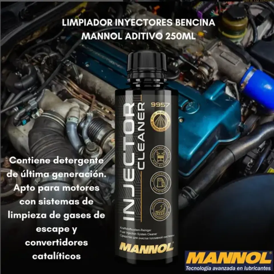 🔧 Limpia Inyector Bencinero Mannol Injector Cleaner 9957 – 250 ml 4