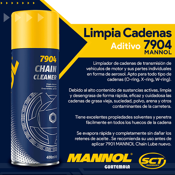 🏍️ Limpiador de Cadena Mannol Chain Cleaner 7904 – 400 ml 2