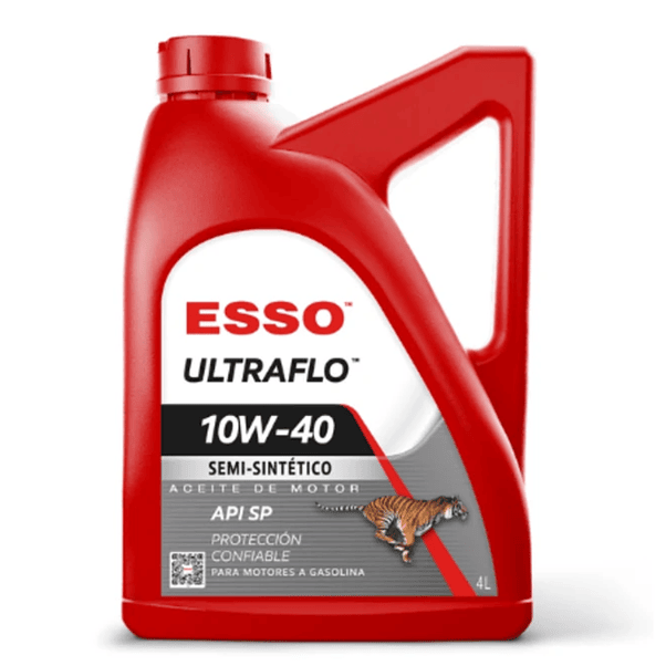 Aceite Motor ESSO Ultraflo 10W-40 Semi Sintético API SP 4L 1