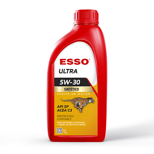 Aceite de Motor ESSO Ultra 5W-30 Sintético – 1 Litro
