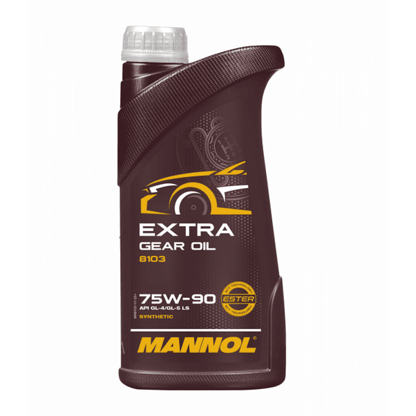 Mannol Extra Gear Oil 75W-90 GL-4/GL-5 LS – 1 Litro (Sintético Ester) 8103 1