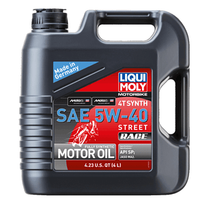 Aceite Liqui Moly 5W-40 Moto 4T Synth Street Race 4 Litros