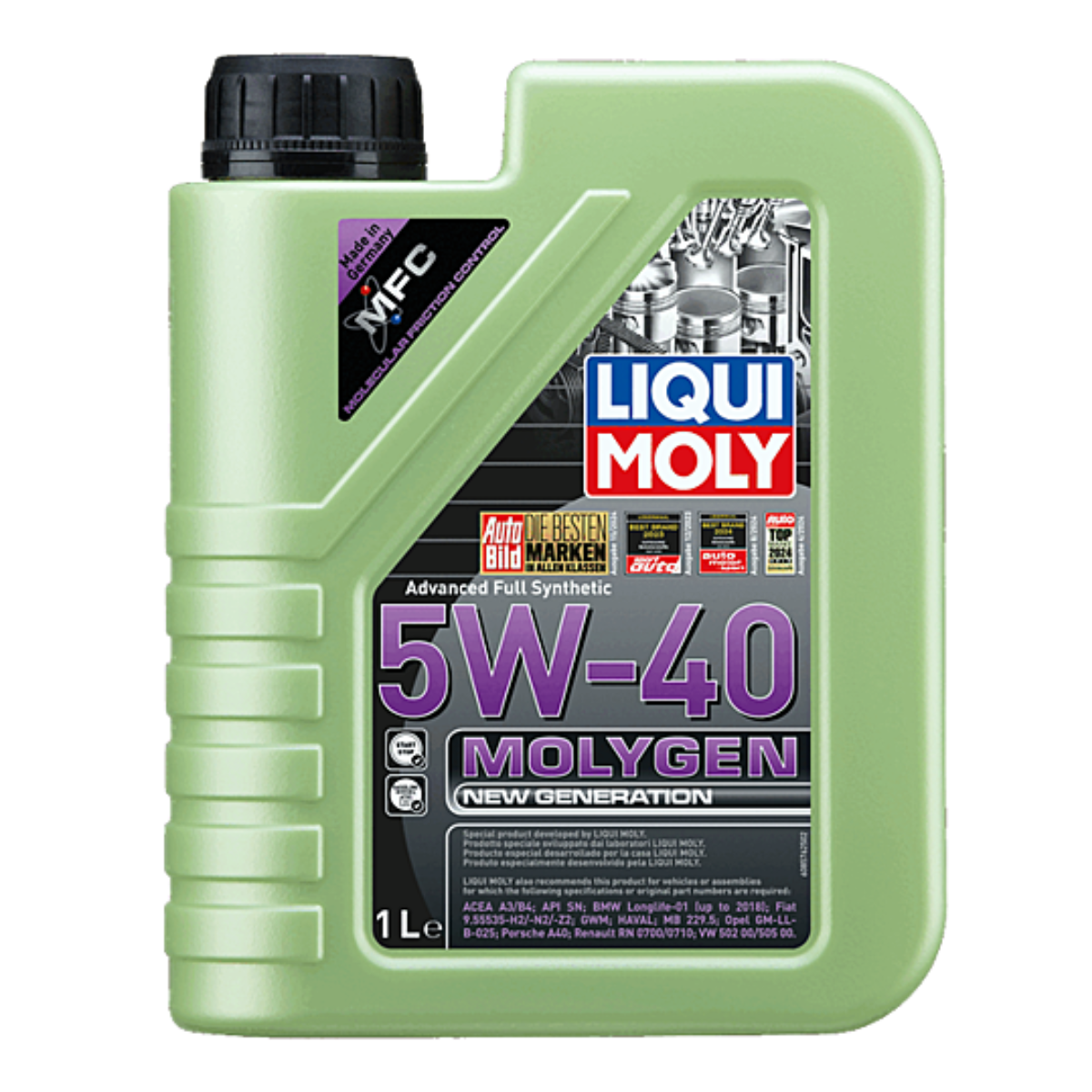 LIQUI MOLY 5W40 MOLYGEN NEW GENERATION 1LT.
