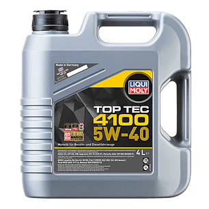 Aceite Liqui Moly Top Tec 4100 5W-40 4 Litros Sintético