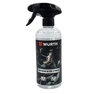 Limpiador de Cuero y Vinilo Würth 500 ml | Hidrata y Protege