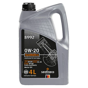 Aceite Senfineco SynthUltra 0W-20 API SP 100% Sintético 4 Litros