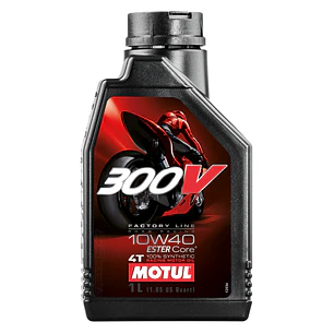 Motul 300V 10W-40 4T Factory Line 1L 100% Sintético