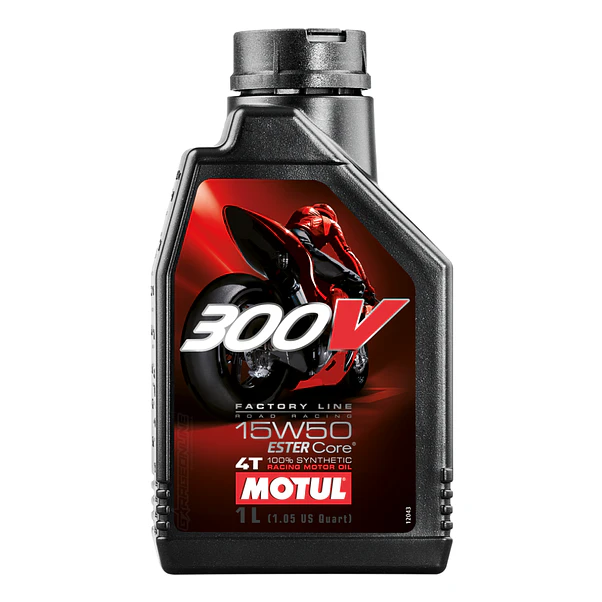 Motul 300V 15W-50 4T Road Racing 1L 100% Sintético 1
