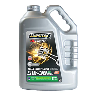Lubritek Ultimate Euro 5W-30 ACEA C4 DPF 3,78L