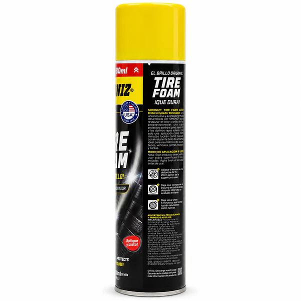 Renovador De Llantas Y Neumaticos Simoniz 400 Ml 2