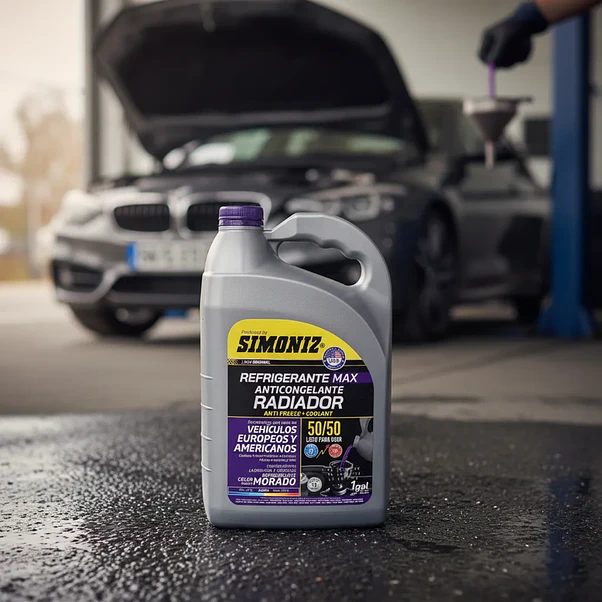 Coolant Simoniz Refrigerante Max Morado 50/50 3,78 L 2