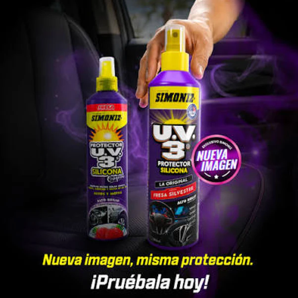 Silicona Simoniz UV3 Fresa Silvestre 300 ml 2