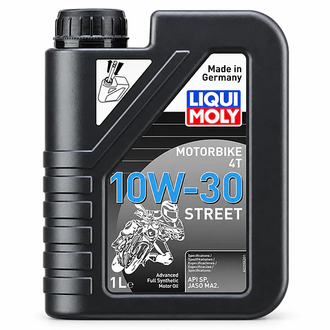 Aceite Moto Liqui Moly 10w30 4t Street 1l Api Sp Jaso Ma2