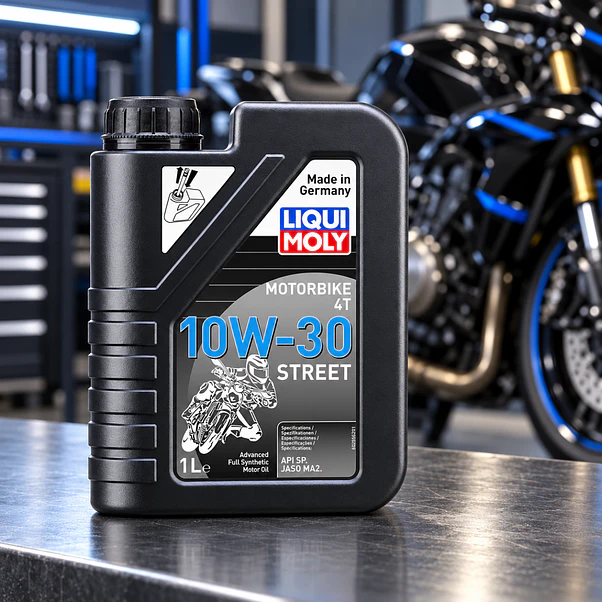 Aceite Moto Liqui Moly 10w30 4t Street 1l Api Sp Jaso Ma2 3