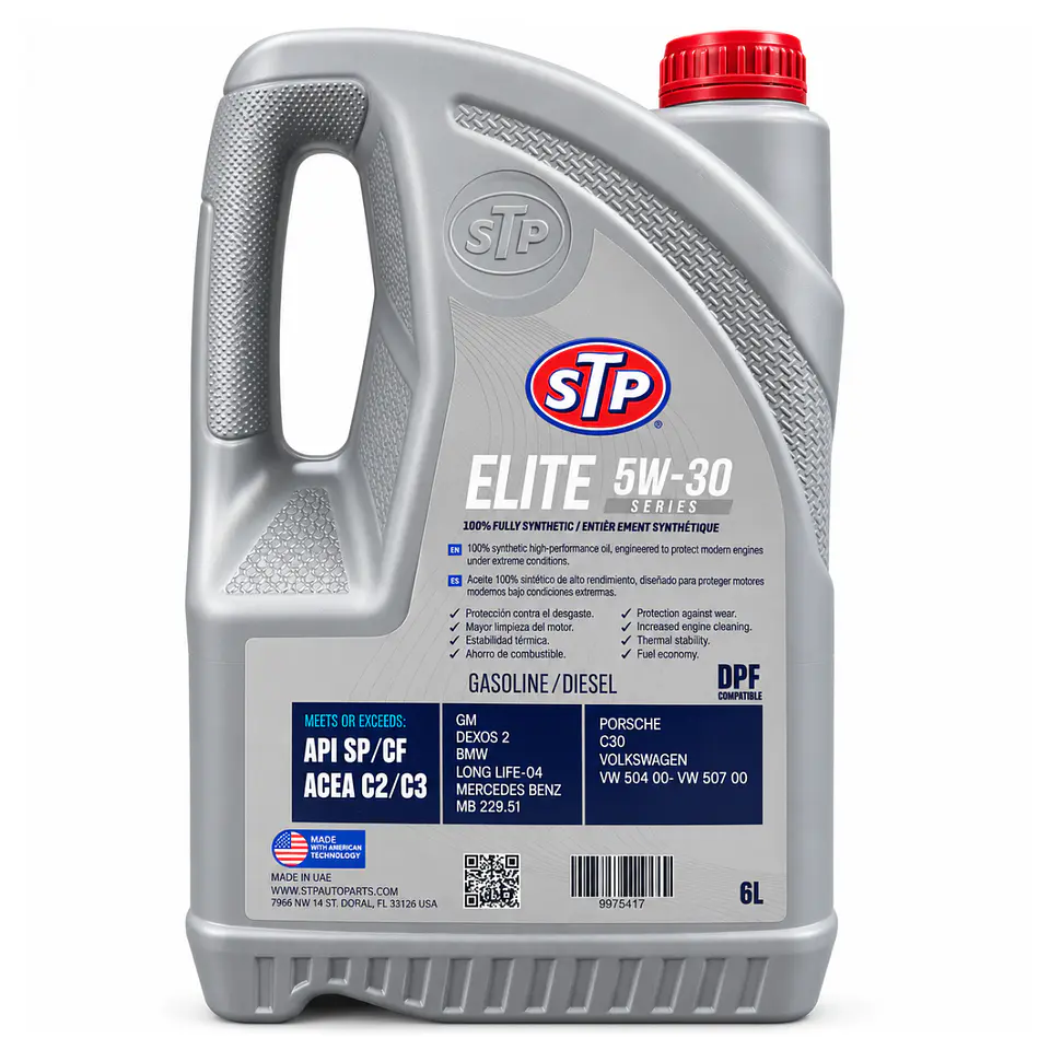 Aceite STP Elite 5W-30 100% Sintético 6 L 2