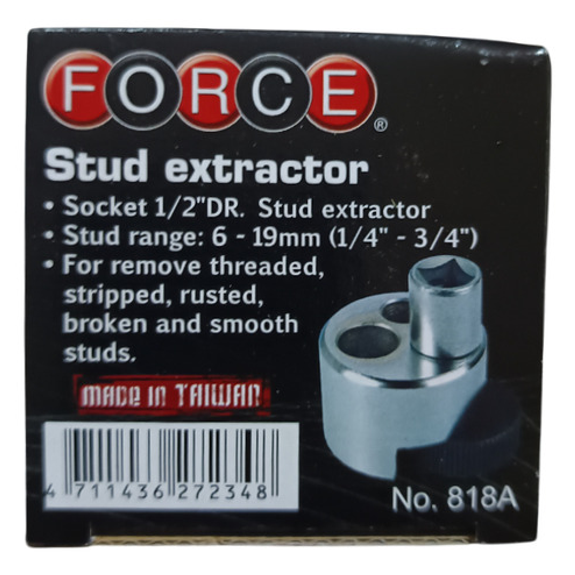 Extractor De Espárragos 1/2'' De 6 - 19mm (818a) Force 3