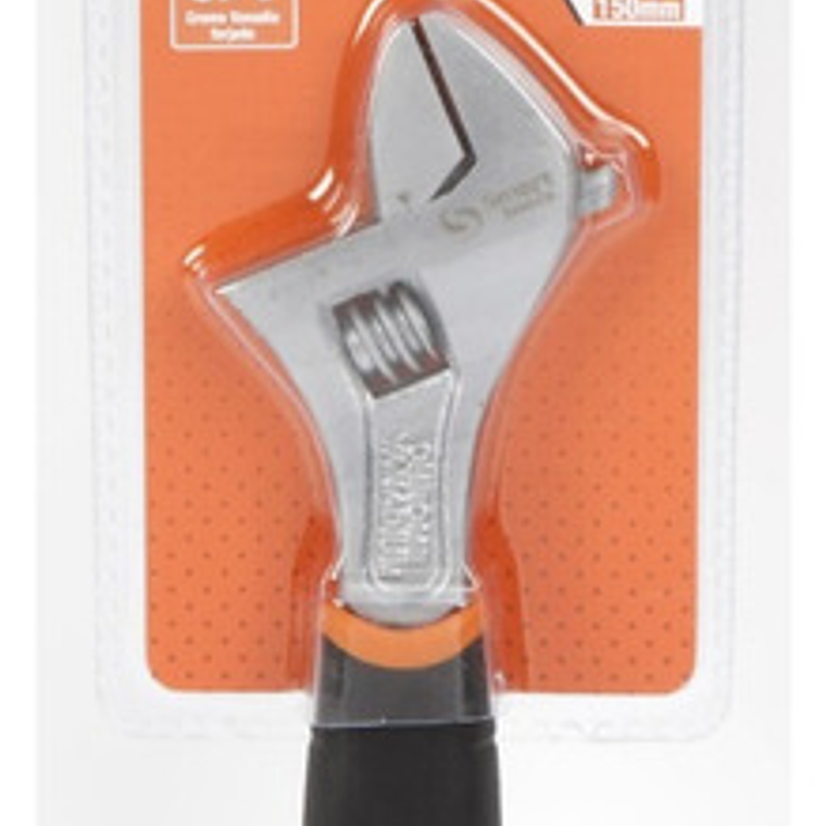 Llave Francesa De 6'' Niquelada - Smart Tools 1