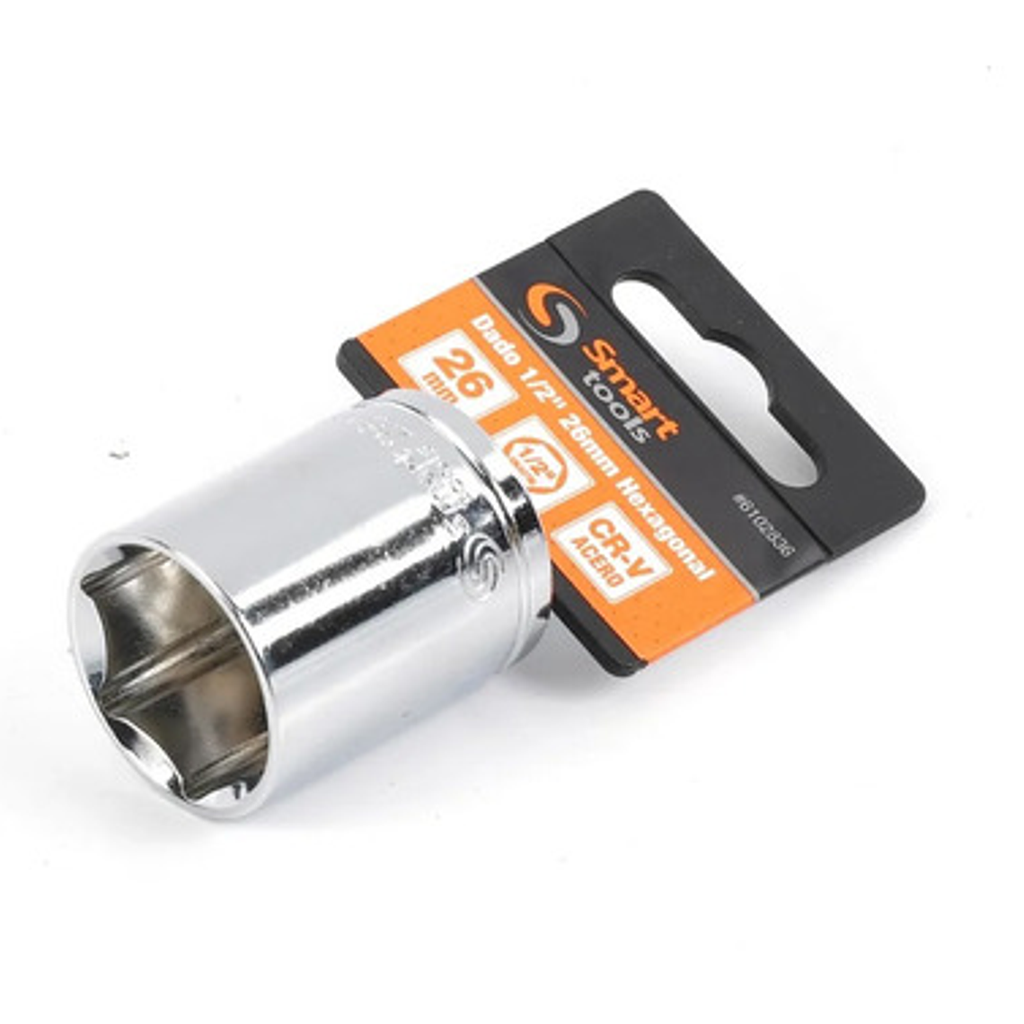 Dado Corto 1/2'' De 26mm Hexagonal - Smart Tools 1