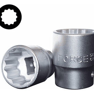 Dado Poligonal 3/4'' De 33mm (56933) - Force