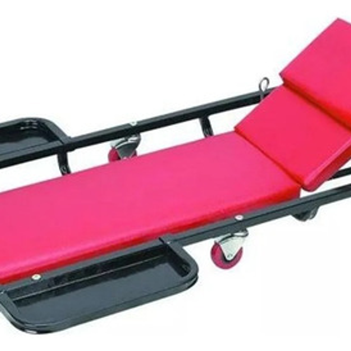 Camilla Para Mecánicos 40'' De Metal Con 6 Ruedas - Big Red 1