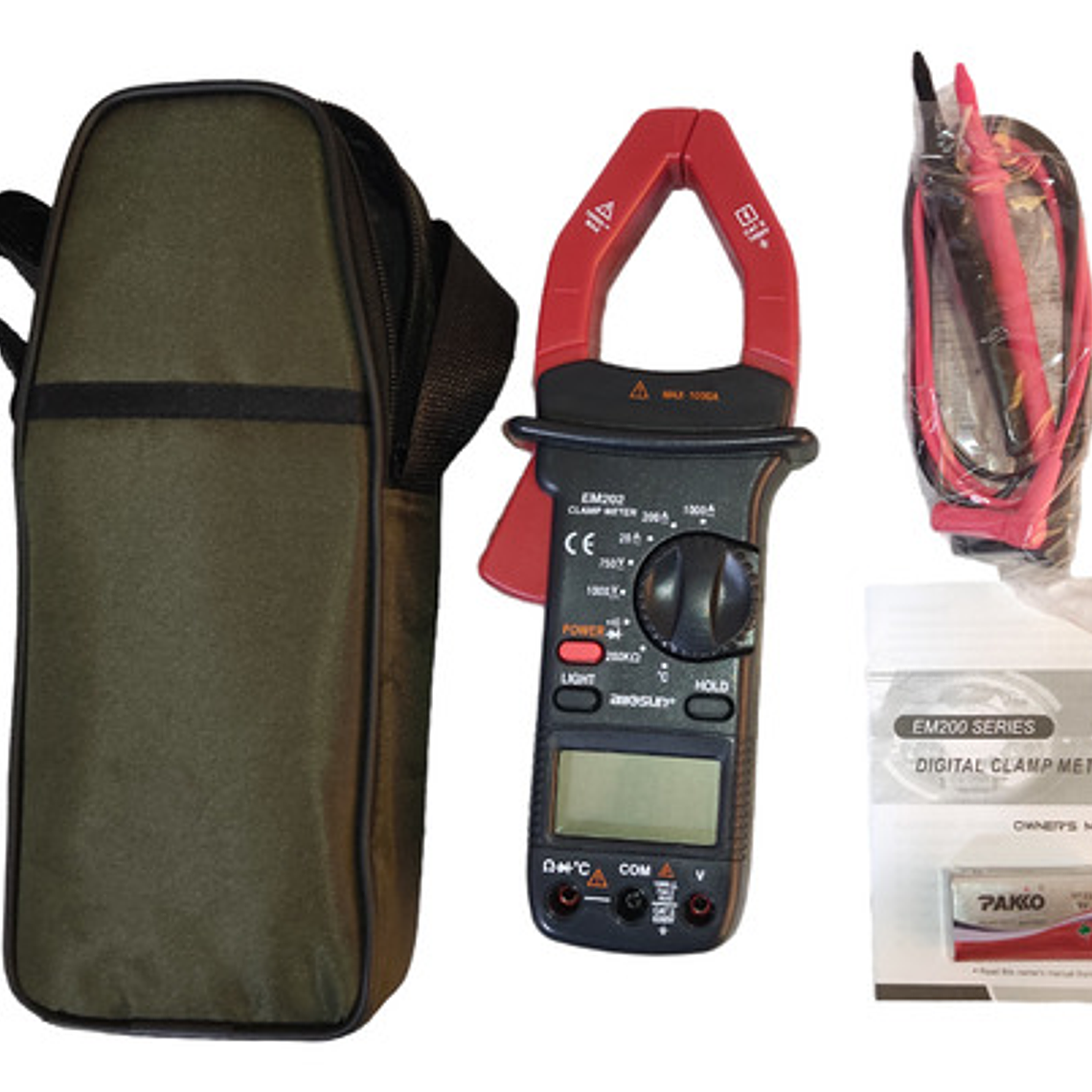 Amperimetro De Tenaza 7 Funciones (em202) 2