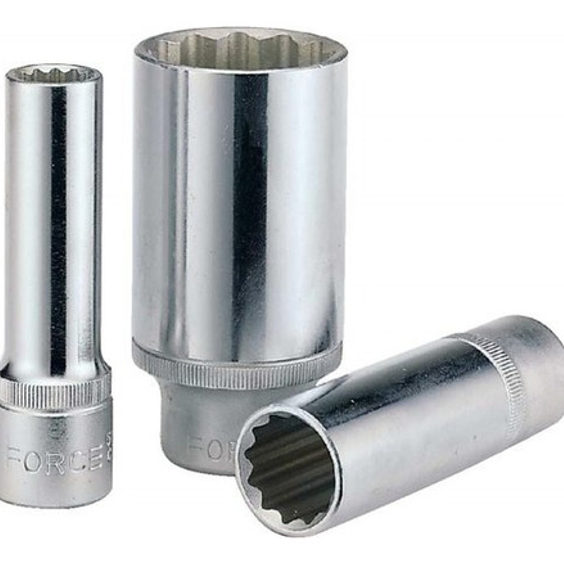 Dado Poligonal Largo 3/8'' De 7mm (5396307) - Force 1