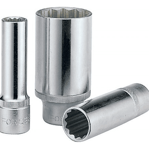 Dado Poligonal Largo 3/8'' De 7mm (5396307) - Force