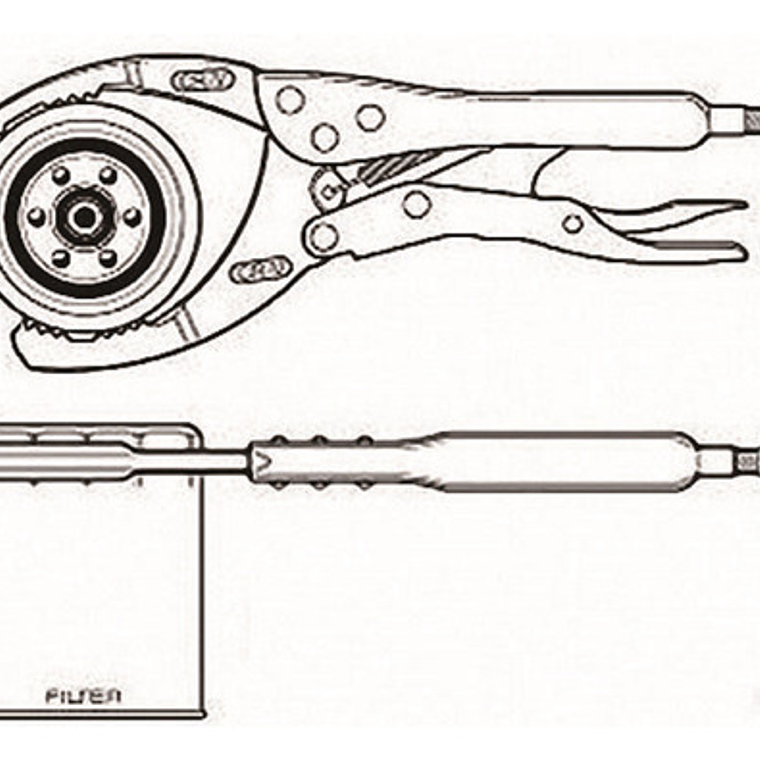 Caimán Para Sacar Filtro De Aceite (639230) Force 3