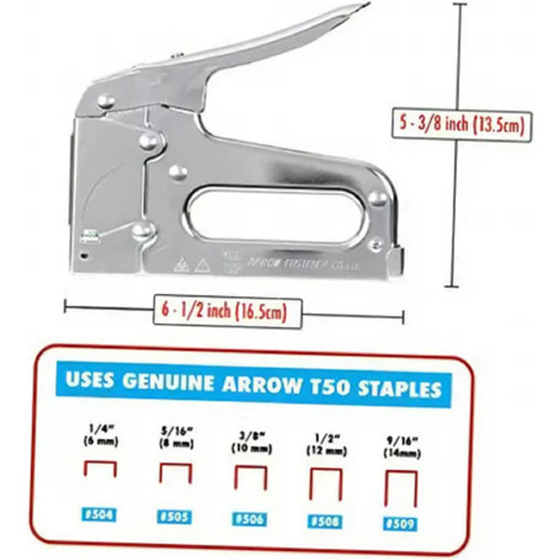 Grapadora T50 Gun Tacker (t50) Arrow 5