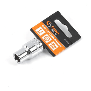 Dado Corto 1/2'' De 11mm Hexagonal - Smart Tools
