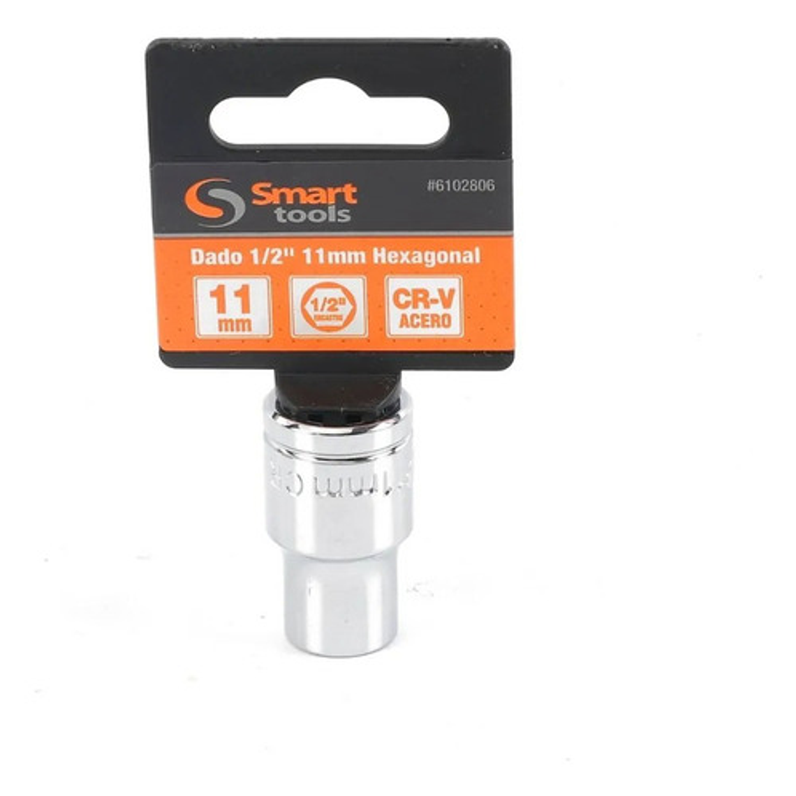 Dado Corto 1/2'' De 11mm Hexagonal - Smart Tools 2