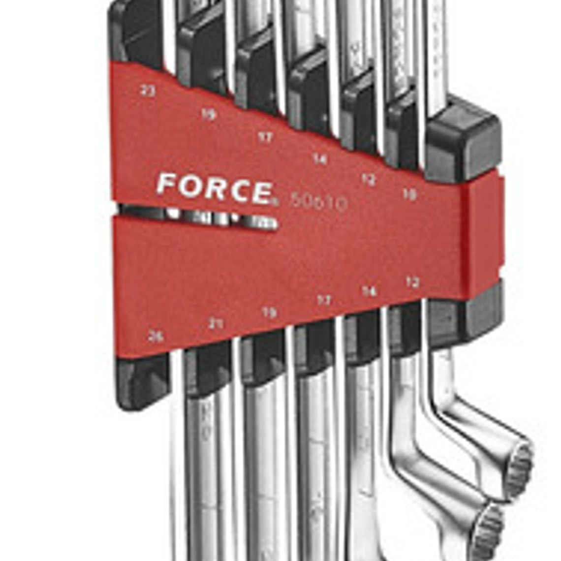 Juego Llaves Corona De 10 - 26mm 6 Piezas (50610) Force 2