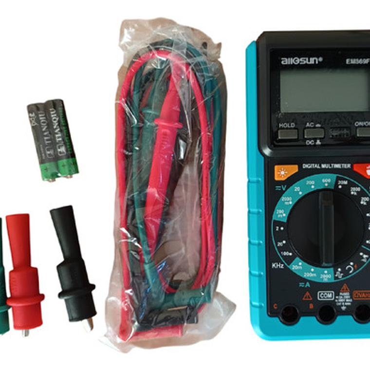 Multímetro Para Secuencia De Fase (em369f) - Esun 3