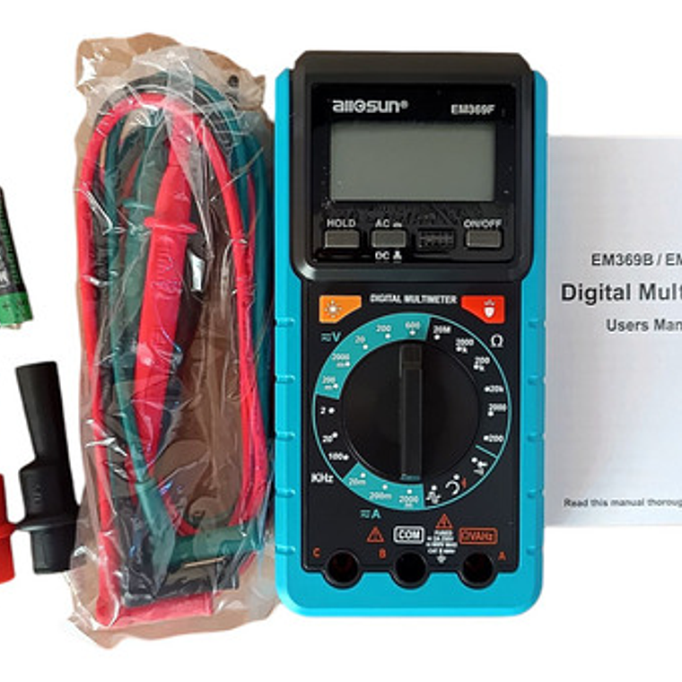 Multímetro Para Secuencia De Fase (em369f) - Esun 4