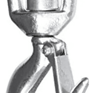 Gancho Giratorio Galvanizado De 3.0 Tonelada Para Cables