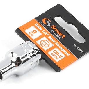 Dado Corto 1/2'' De 9mm Hexagonal - Smart Tools