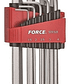 Juego Llaves Allen 1.5 - 10mm Bola Larga (5093lb) Force - Miniatura 1
