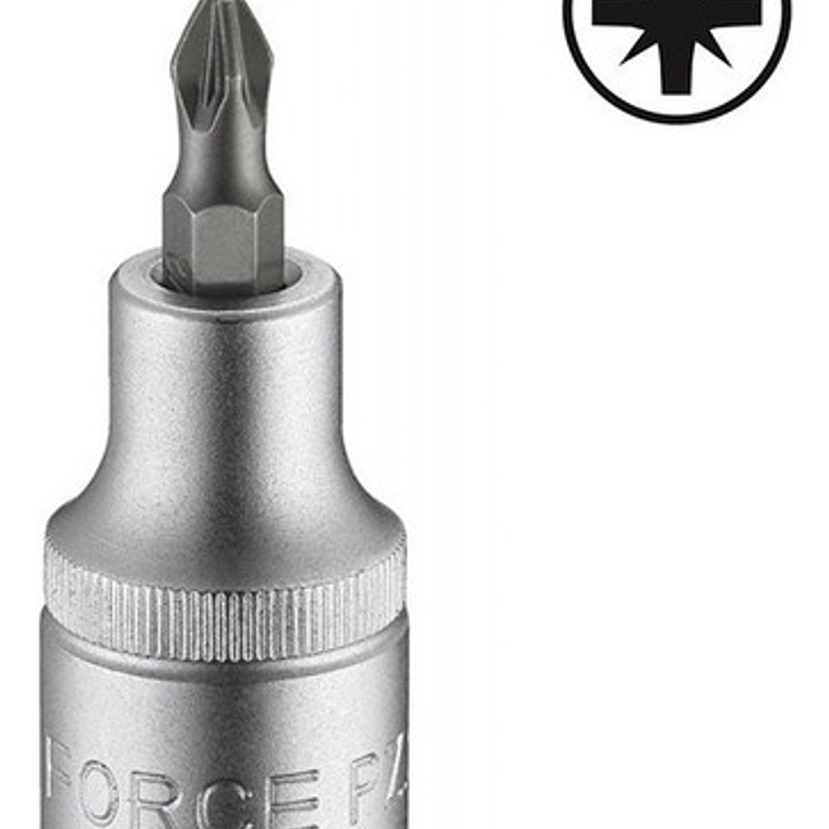 Dado 1/2'' Cruz Pozidriv Pz2 (342552) - Force 2