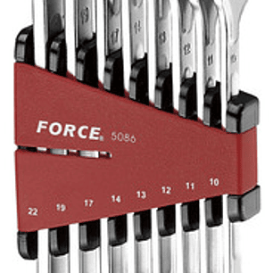 Juego Llave Punta Corona 3/8''-13/16'' 8 Pieza (5086s) Force
