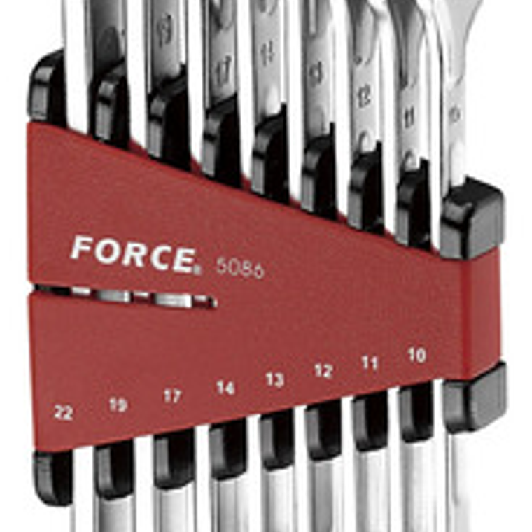 Juego Llave Punta Corona 3/8''-13/16'' 8 Pieza (5086s) Force 1