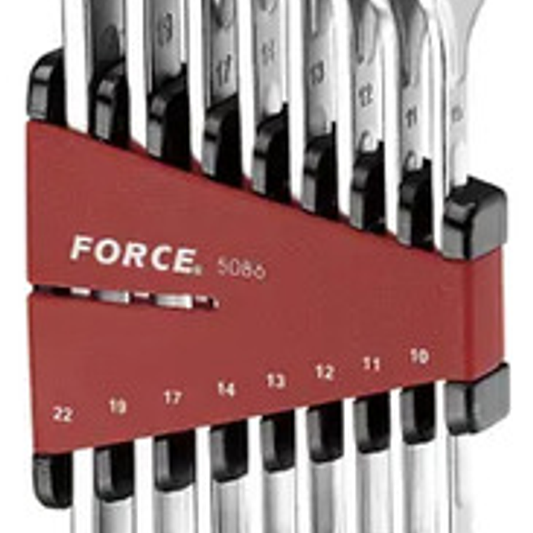 Juego Llave Punta Corona 3/8''-13/16'' 8 Pieza (5086s) Force 3