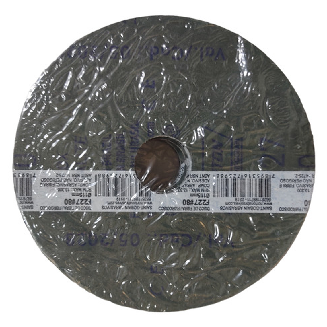 10 Discos De Lija 4.1/2'' Grano De #24 Al #120 (f227) Norton 2