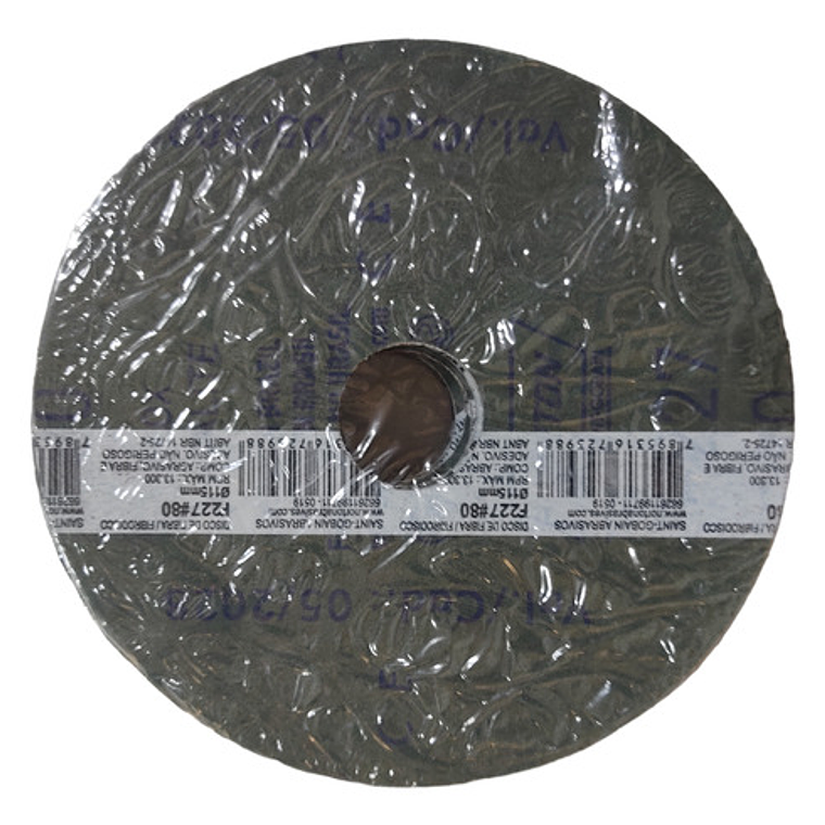 10 Discos De Lija 4.1/2'' Grano De #24 Al #120 (f227) Norton 2