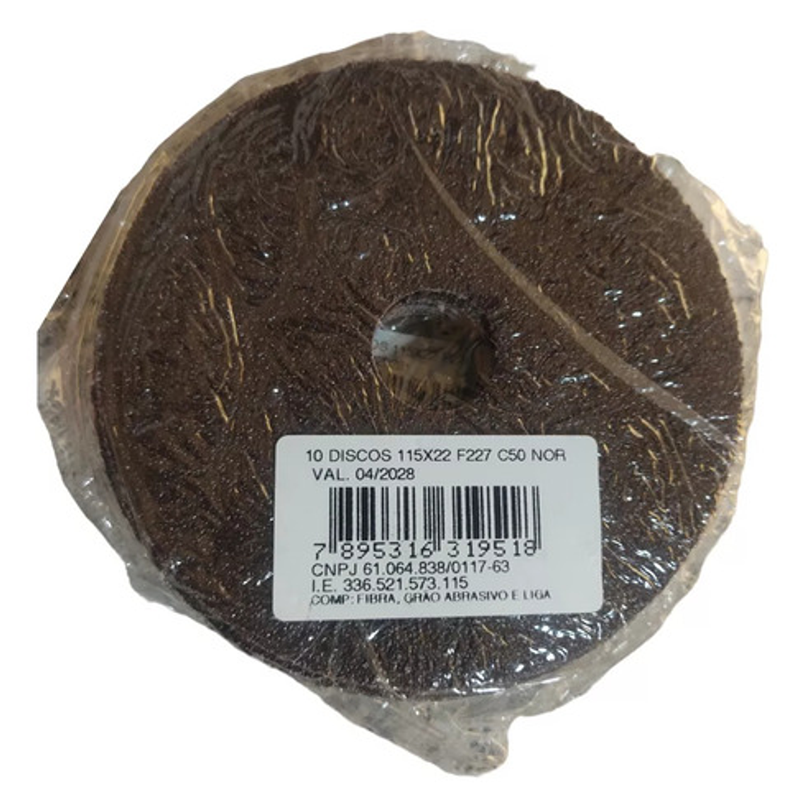 10 Discos De Lija 4.1/2'' Grano De #24 Al #120 (f227) Norton 9