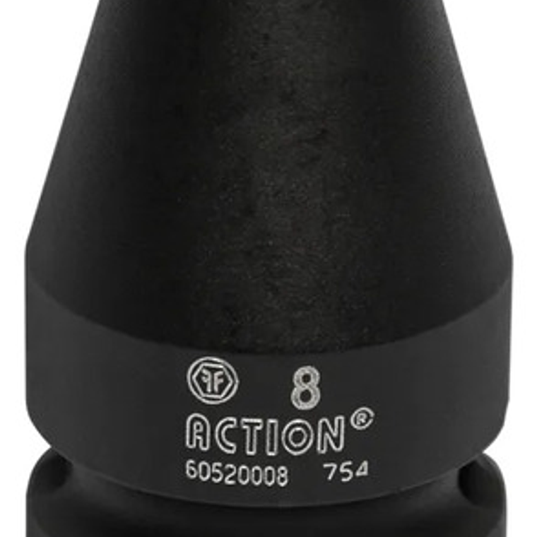 Dado Impacto 1/2'' De 8mm (60520008) Force 3