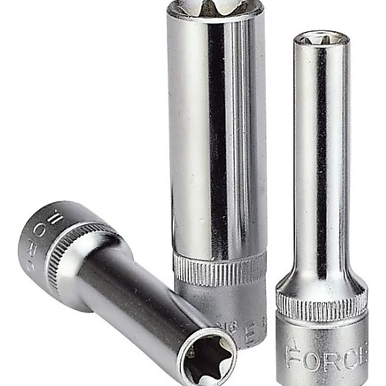 Dado Torx Hembra 3/8'' Largo E12 (5366312) Force 3